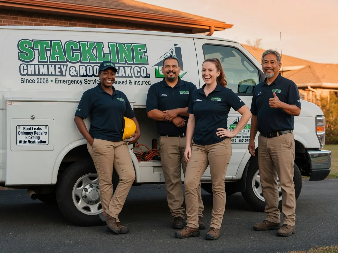 Chimney flashing repair company in Stafford, VA